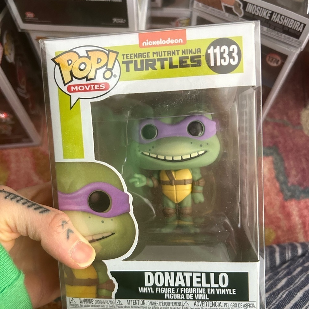 Funko Pop TMNT Donatello #1133 Teenage Mutant Ninja Turtles Movie